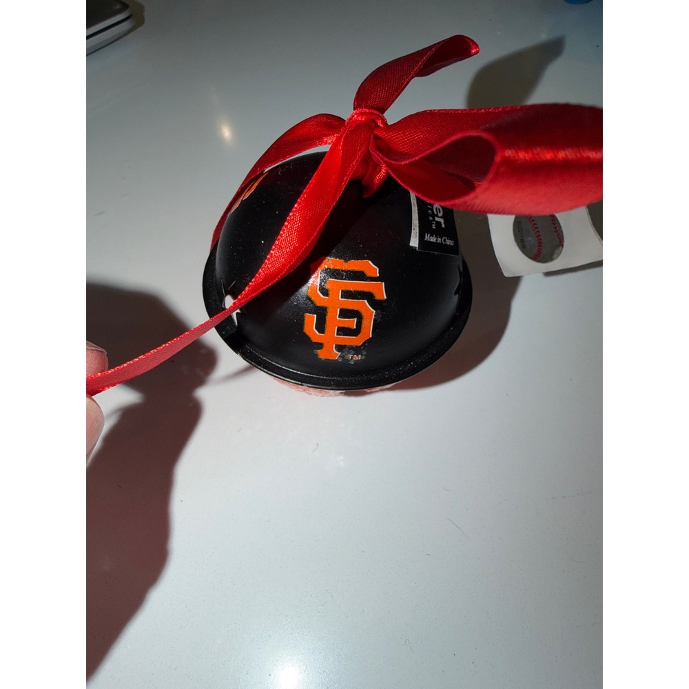 San Francisco Giants MLB Jingle Bell Christmas Ornament Forever Collectibles SF